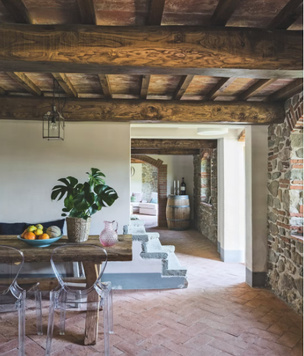 Дом в Тоскане: из руин — в место для семейного отдыха