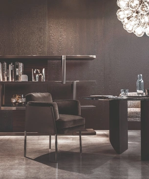 Новинки Minotti: обеденные стулья Shellеу