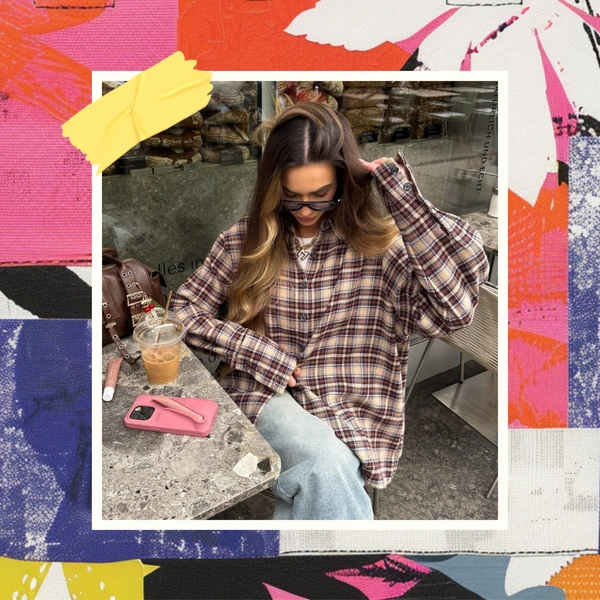 Фланелевая рубашка — твой билет в уютную и стильную зиму 2025/26 | Источник: theGirl