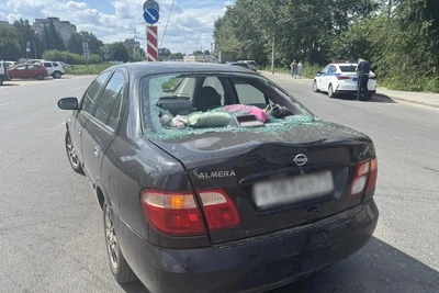 В Рязани электровелосипед столкнулся с автомобилем