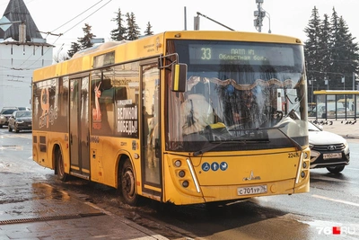 Автобусные маршруты в Ярославле изменятся из-за праздника