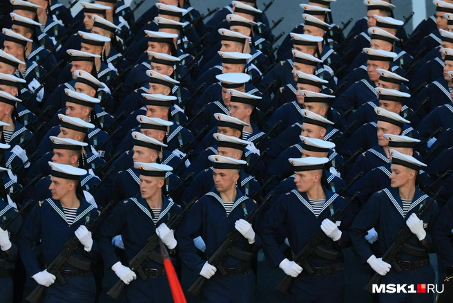 Парад 2026 года пройдет в усеченном формате, без военной техники | Источник: Артём Устюжанин / MSK1.RU