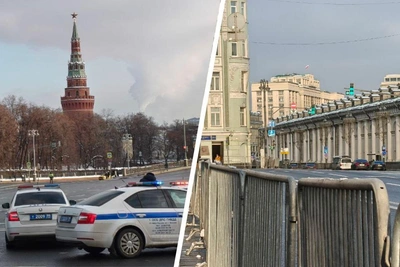 Security tightened, streets closed near Moscow's Kremlin