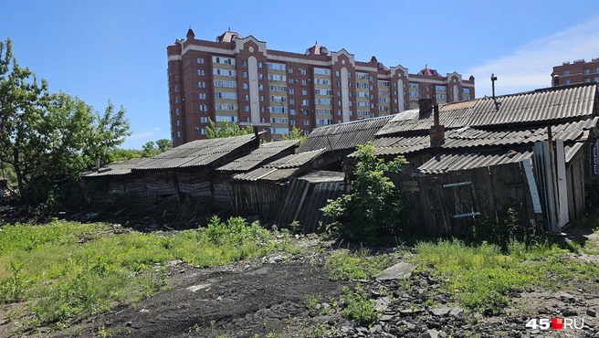 Осталось несколько строений | Источник: Дарья Никитченко / 45.RU