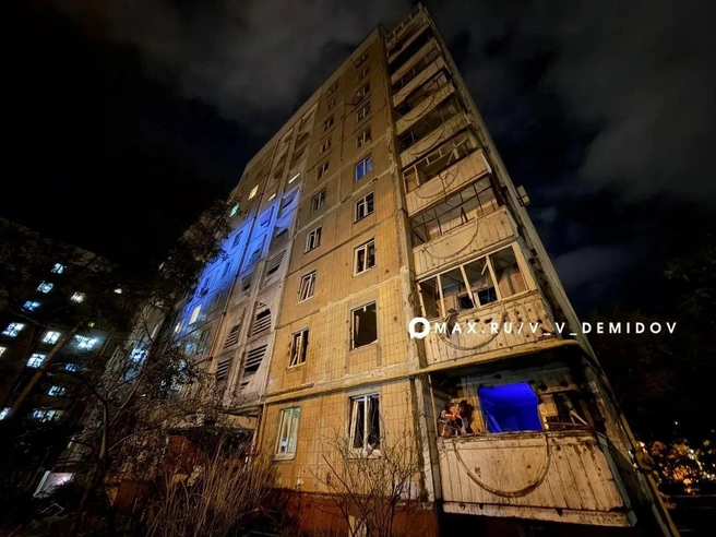 ВСУ ударили по жилым кварталам Белгорода вечером 2 октября | Источник: Валентин Демидов/ Мэр|Демидов/ max.ru