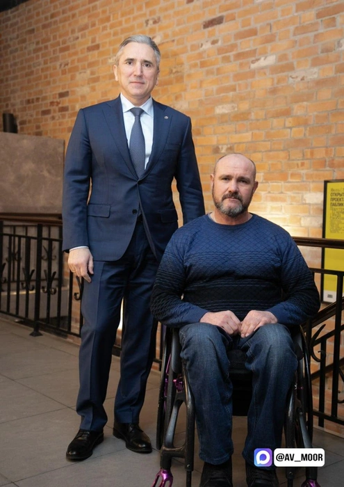 Александр Бортников&nbsp;— доброволец СВО, награжден медалями «За отвагу» и «Воин-доброволец» | Источник: пресс-служба правительства Тюменской области