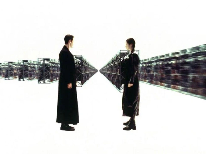 Источник: кадр из фильма «Матрица» (1999)