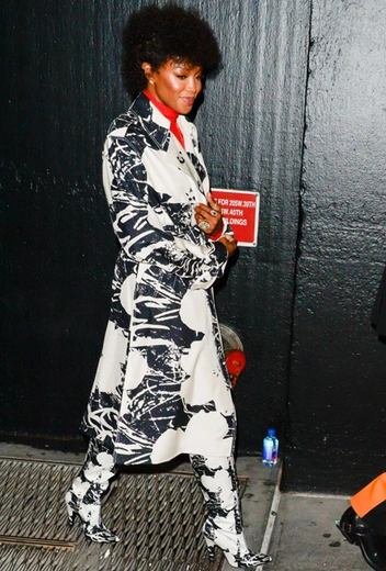 Наоми Кэмпбелл в Нью-Йорке, 11 сентября | marieclaire.ru