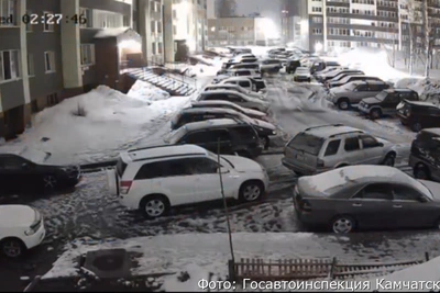 Пьяный водитель протаранил 14 автомобилей в Петропавловске