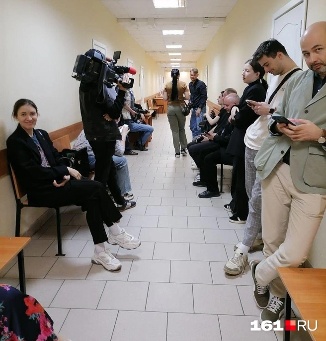 В коридорах суда все ждали только этого процесса | Источник: Сабина Бондарь / 161.RU