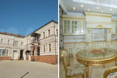 Особняк с сауной и золотым столом продают на Разгуляе за 85 млн