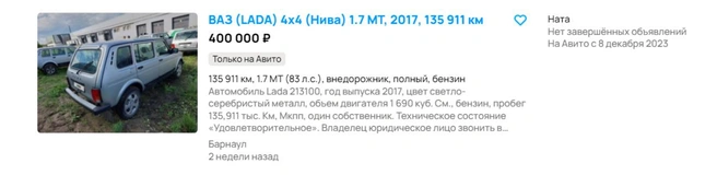 Источник: Аvito.ru