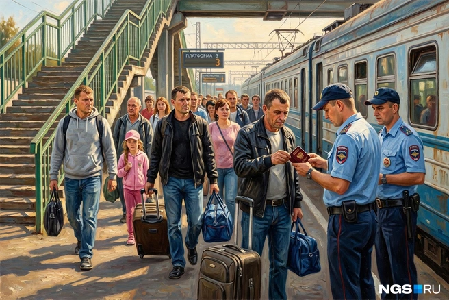 Одно из нарушений, за которое штрафовали на вокзале в этом году, — потеря паспорта | Источник: Юрий Орлов / Городские медиа