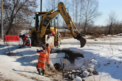 Паводок угрожает федеральным трассам в Нижегородской области