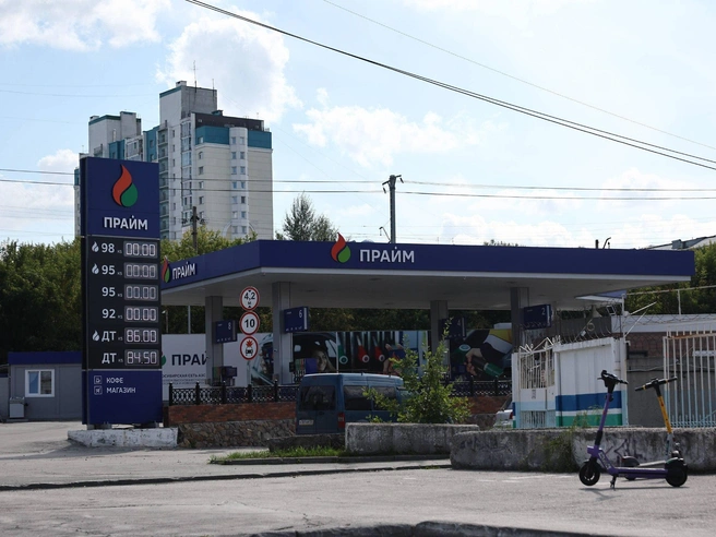 <p>В «Прайме» на Дуси Ковальчук тоже есть только дизельное топливо</p> | Источник: Александр Ощепков / NGS.RU