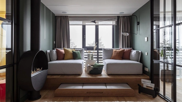 Секреты хранения в квартирах нестандартной формы: советы дизайнера