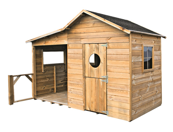 деревянный домик для ребенка