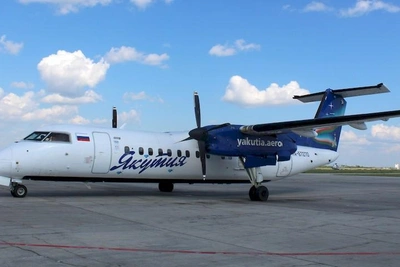 Поломка Bombardier Q300 задержала три рейса в Якутии