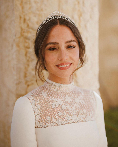 Как создавалось свадебное платье принцессы Иордании Иман