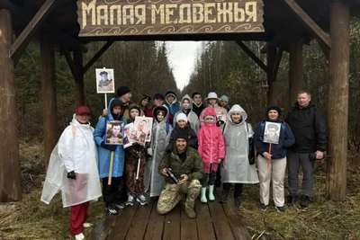 Полицейские Трёхгорного взошли на Зюраткуль с Бессмертным полком