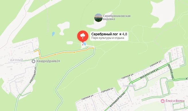 Скриншот сделан во второй половине шестого вечера | Источник: yandex.ru/maps