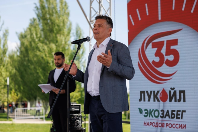 Президент спортивного клуба «ЛУКОЙЛ» Владимир Золотухин | Источник: Алексей Волхонский / V1.RU