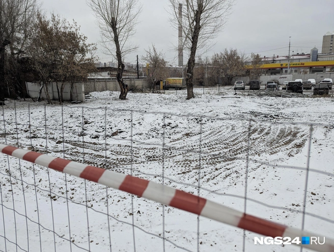 Разрешение на строительство пока нет | Источник: Никита Шайхутдинов / NGS24.RU