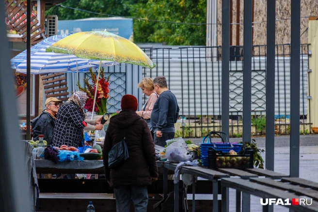 Овощи и фрукты проходят предпродажную подготовку | Источник: Булат Салихов / UFA1.RU
