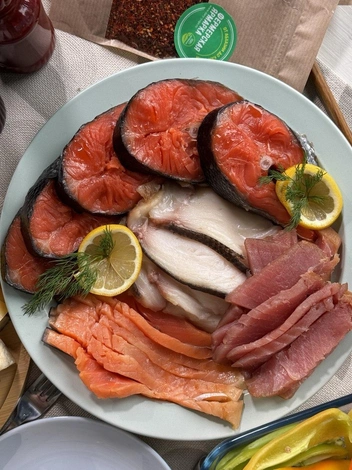 Чавыча&nbsp;— рыба с глубоким и благородным вкусом | Источник: ярмарка «От Абхазии до Камчатки»