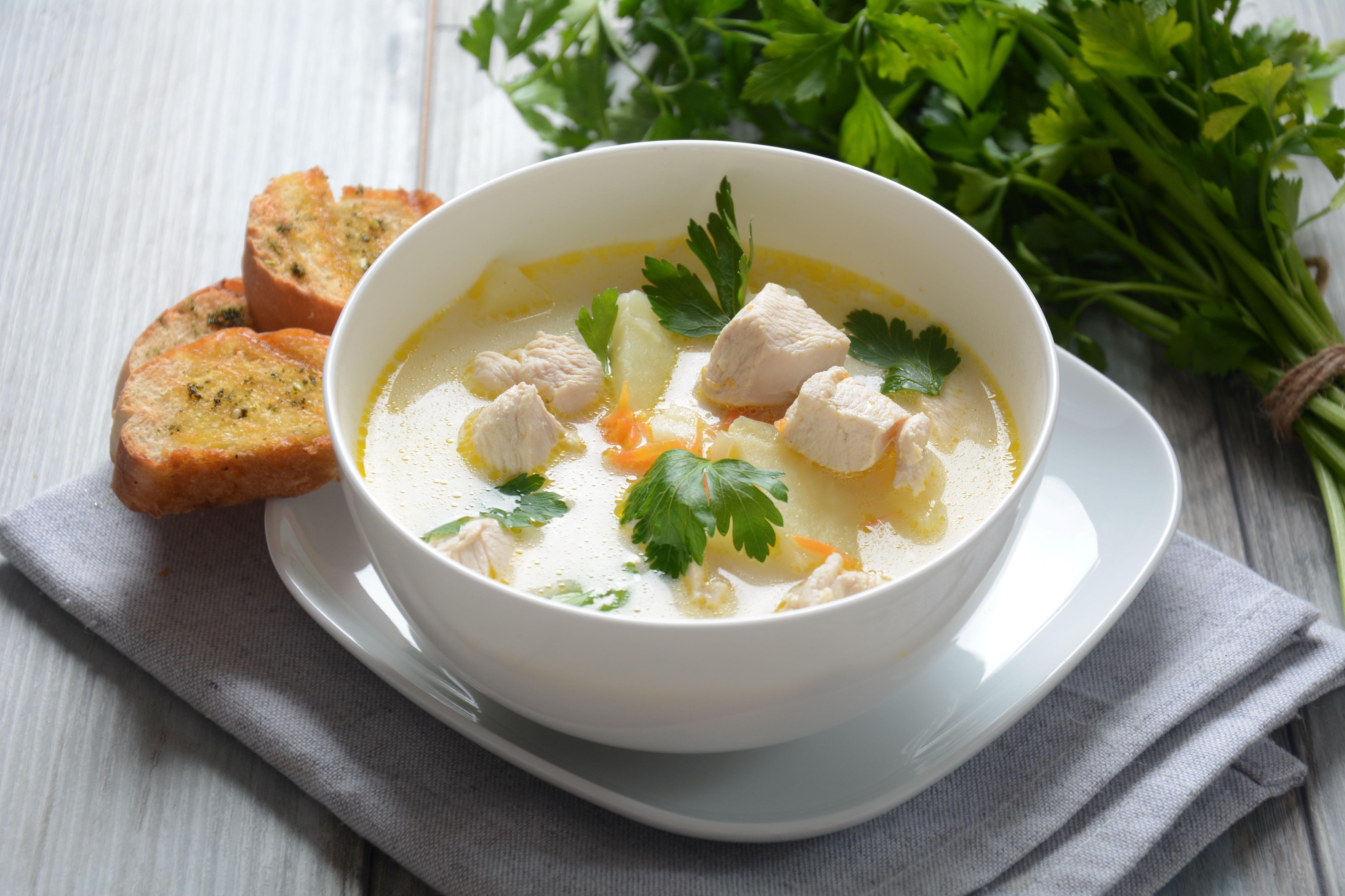 Куриный суп с картофелем - пошаговый рецепт с фото
