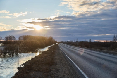 Перечень перекрытых дорог в Алтайском крае обновлен