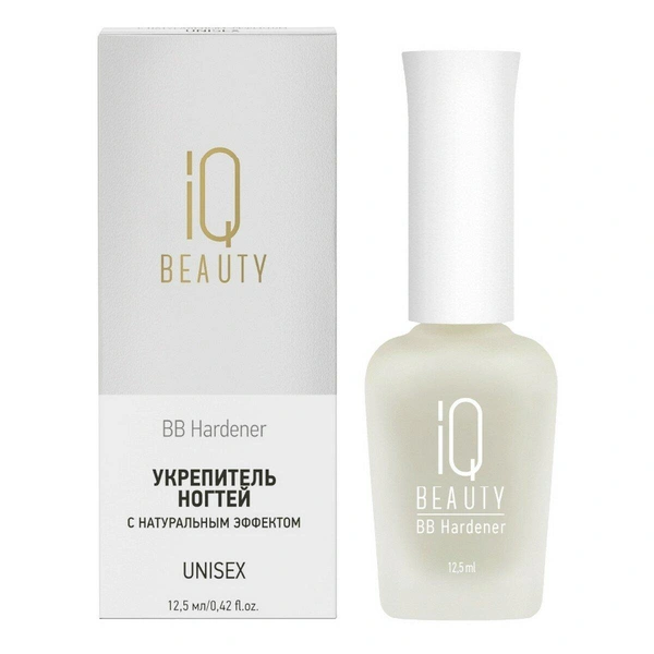 IQ Beauty Укрепитель для ногтей с натуральным эффектом тонирующий / BB Hardener Unisex