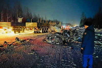 Трое погибли в аварии на трассе в Югре, включая ребенка