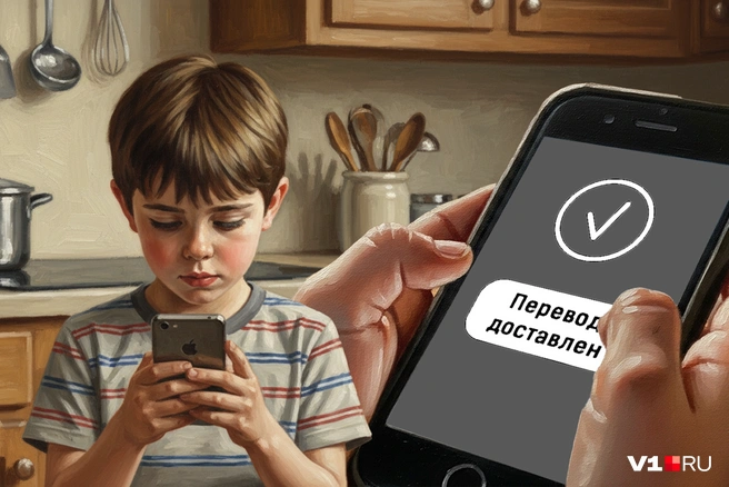 Мошенник просил ребенка перевести ему деньги | Источник: Мария Романова / V1.RU