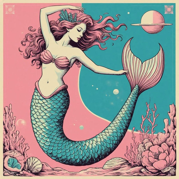 [тест] Ответь на 5 вопросов и узнай, русалкой с какой сверхспособностью ты бы была | Источник: Шедеврум | theGirl