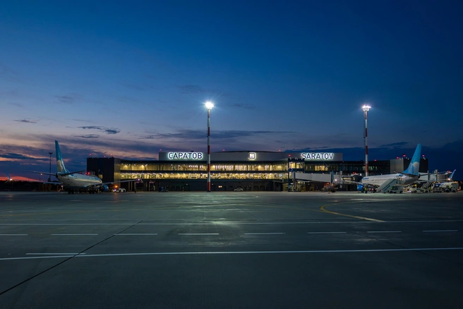 Тревожная ночь | Источник: Денис Аникин / Пресс-служба аэропорта «Гагарин»