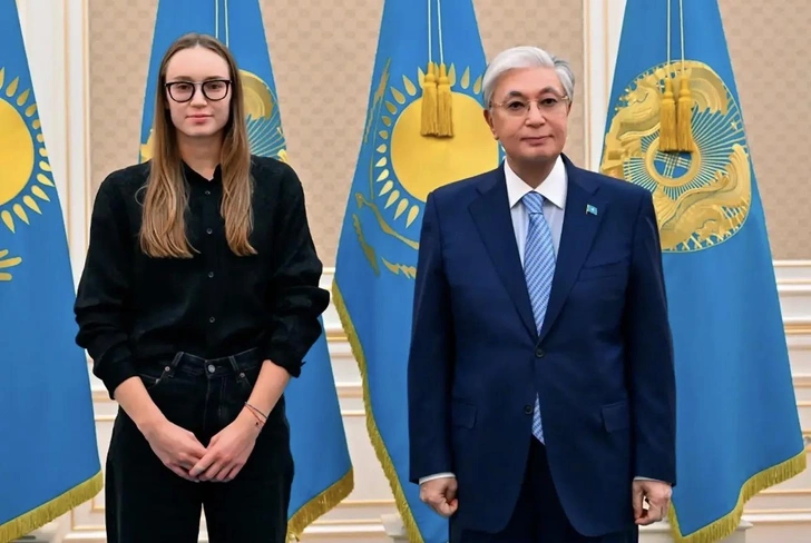 Елена Рыбакина удостоена государственного ордена «Барыс» III степени | marieclaire.kz