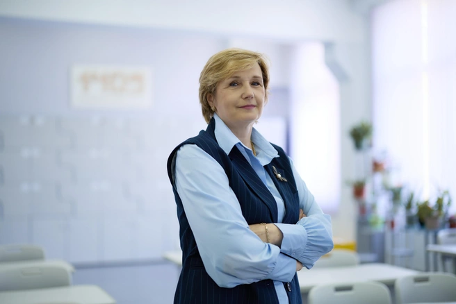 Светлана Ермакова, учитель физики и классный руководитель Екатерины | Источник: Департамент образования и науки города Москвы