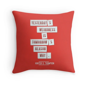 Подушка, Quote cushion by Didi Kasa.