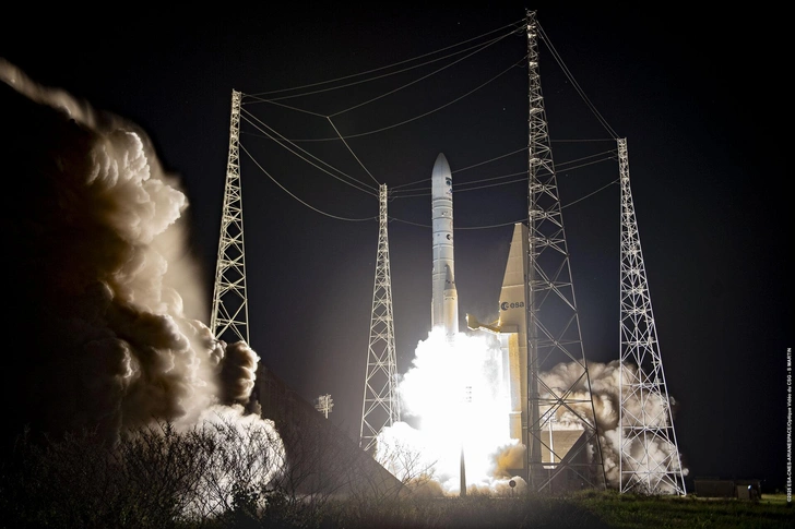 Европейская ракета-носитель Ariane 6 совершила третий полет | Источник: ESA