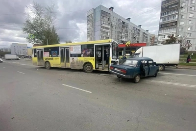 ДТП с автобусом № 18: двое пострадали