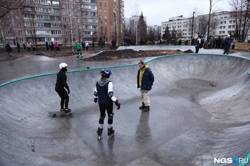 Для подростков и молодежи особенно интересен памп-трек | Источник: Александр Ощепков / NGS.RU