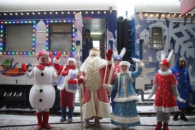 Will Grandfather Frost's Train Visit Samara Next Year?