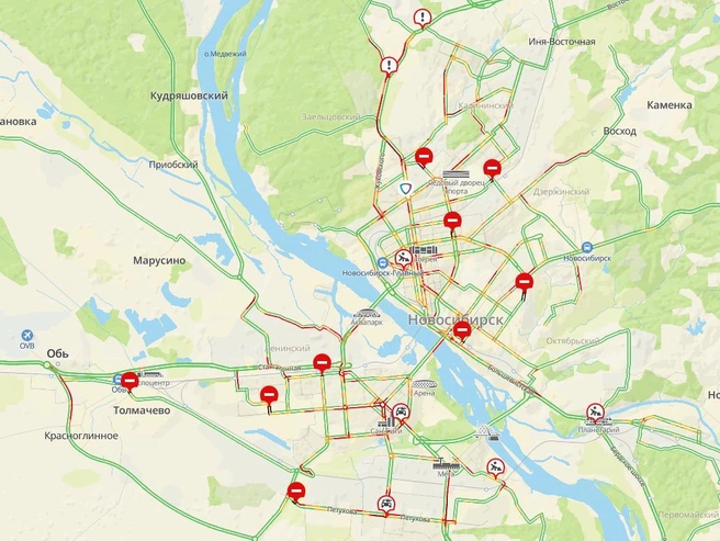 Очевидцы информируют о нескольких ДТП в городе | Источник: 2ГИС