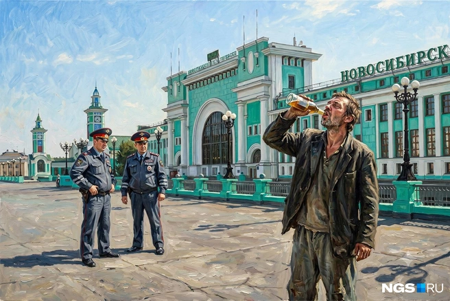 Если человек находится на улице просто в неподобающем виде, наказывать за это нельзя. Но если он что-то нарушит, то придется объясняться перед полицией | Источник: Юрий Орлов / Городские медиа