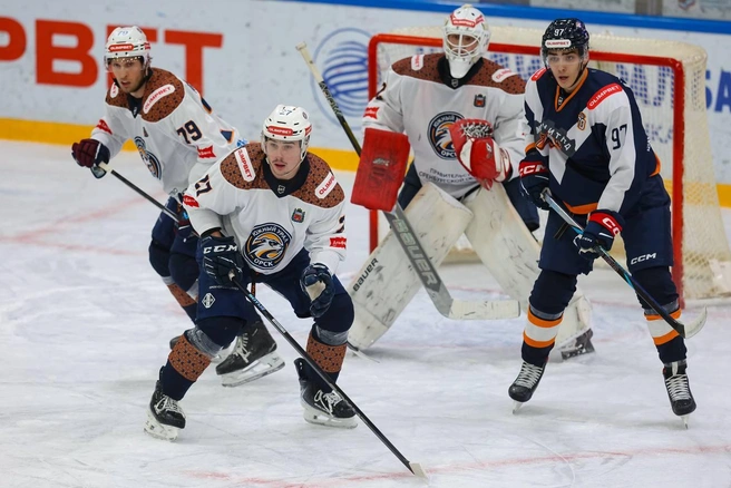 «Южный Урал» обыграл «Магнитку» со счетом 1:0 | Источник: ХК «Южный Урал» Орск / t.me