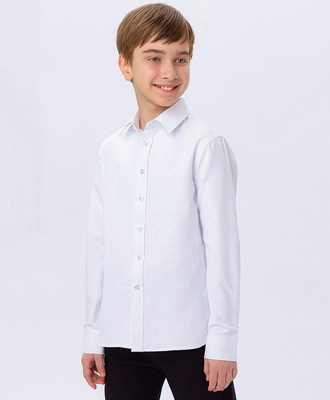 Рубашка для мальчиков белая Button Blue 