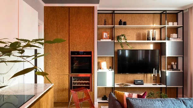 Современная квартира 75 м² для молодой девушки