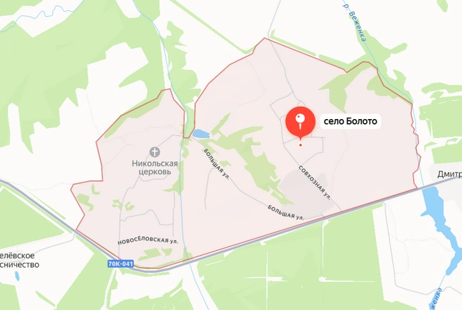 Село расположилось в Белевском районе | Источник: yandex.ru/maps