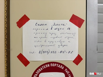 Кто-то не выдержал реконструкции и переехал | Источник: Николай Сальников / 56.RU